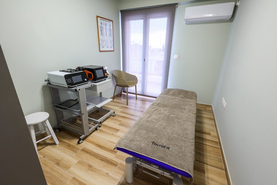 Αίθουσα εξέτασης για φυσικοθεραπεία